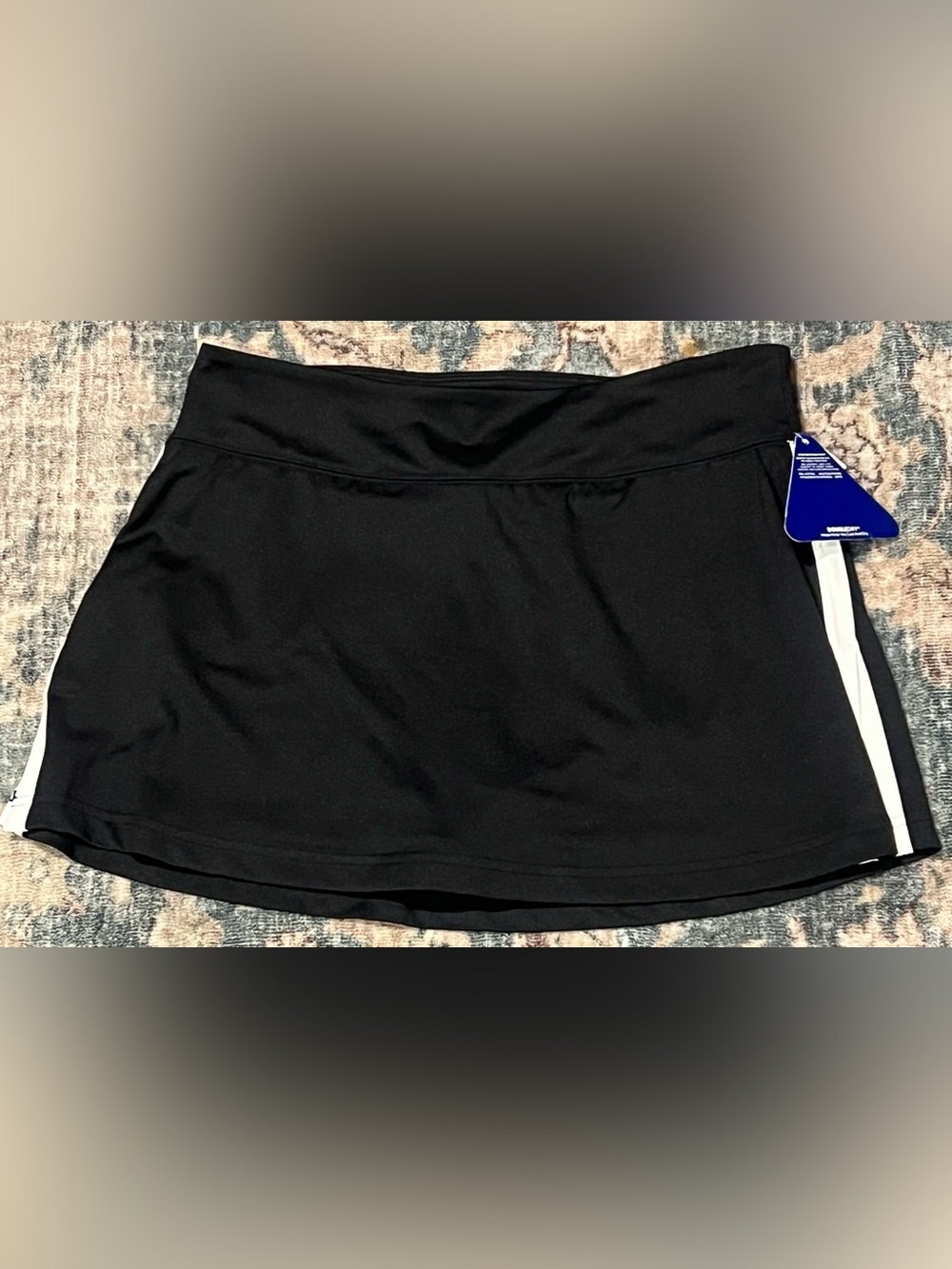 Champion size S Black Athletic Skort with White Trim